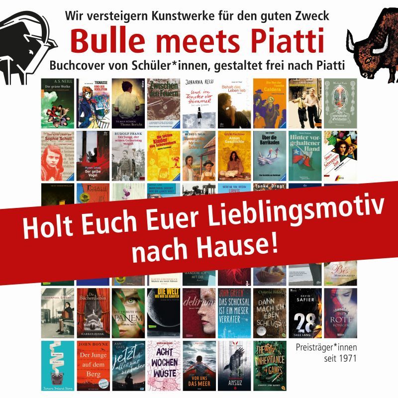 Bulle meets Piatti - Versteigerung der Schüler-Kunstwerke 